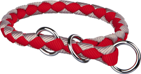 Zgarda semistrangulanta tip cordelina pentru caini Trixie Rosie 39-45cm